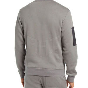 Sweat-shirt décontracté à manches longues pour hommes, couleur unie, streetwear, léger, confortable, à la mode, pour un usage quotidien - Product Image 4