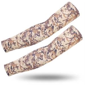 Manches de compression sportives personnalisées camouflage, protection UV, rafraîchissantes et respirantes pour le cyclisme, la course à pied et les activités de plein air - Product Image 5