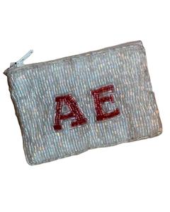 Petit sac portefeuille fait à la main visage perlé broderie fantaisie élégant beau haut à la mode luxe dernier design mignon perlé - Product Image 3