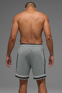 Shorts de sport surdimensionnés pour hommes avec logo personnalisé, shorts de course et de plage - Product Image 6