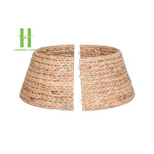 HNH artesanía hecha a mano de bambú tejido moderno redondo 45cm respetuoso con el medio ambiente árbol de Navidad falda cajas de almacenamiento y contenedores FÁBRICA DE Vietnam - Product Image 1