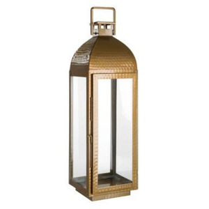 Lanterne à bougie en laiton oriental avec finition dorée pour la décoration de la maison, Ramadan, Eid, lanternes vintage, fournitures en gros - Product Image 2