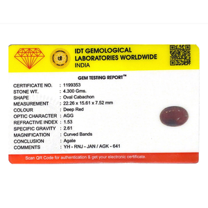 Natural Ethiopian Fire Opal Loose Gemstone 20mm-100% Natural for Fine Jewelry - Product Image 4
