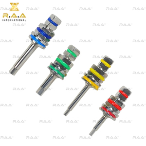 Adaptador de 4 destornilladores hexagonales dentales para implantología, largos y cortos, 1.25mm y 2.42mm, R.A.A. INTERNATIONAL, calidad premium, modelo RAA-622 - Product Image 6