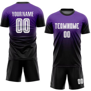 เสื้อฟุตบอลแขนสั้นรุ่นล่าสุดสำหรับผู้ที่รักความสมบูรณ์แบบ ผลิตจากโพลีเอสเตอร์ 100% น้ำหนัก 120 กรัม ระบายอากาศได้ดี พร้อมลายพิมพ์แบบซับลิเมชั่นตามสั่ง - Product Image 3