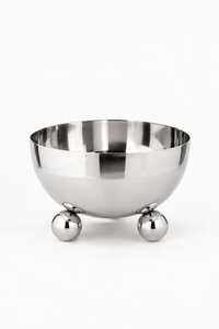 Frutero de Acero Inoxidable Plateado en Forma de Barco, Centro de Mesa con Borde Curvo, Plato Decorativo Moderno para Mesa, Recipiente Decorativo para el Hogar - Product Image 5