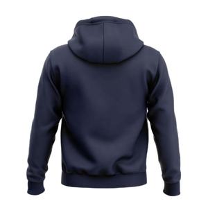 Vente en gros Pull-over ample à capuche personnalisé pour hommes Sweat-shirt décontracté à manches longues de couleur unie avec grande capuche pour l'hiver - Product Image 6