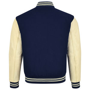Personalized <b>Leather</b> sleeves <b>Jackets</b> <b>Men</b> Varsity <b>Jackets</b> Custom Varsity <b>Jacket</b> Manufacture - Product Image 3
