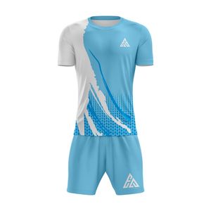 ชุดเสื้อทีมฟุตบอลระบายอากาศชุดทีมฟุตบอล OEM ชุดเล่นกีฬาพิมพ์ซับลิเมชัน - Product Image 5