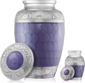 Elegant Aluminium <b>Keepsake</b> Urns Small Memorial <b>Ashes</b> Holder Mini Cremation Urn Funeral Tribute Decor Accent - Product Image 4
