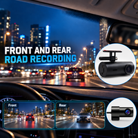 Caméra embarquée 4K avant et arrière, double caméra 1080P, double enregistrement, Wi-Fi, vision nocturne, DVR de voiture, moniteur de stationnement LF10 pour la vente en gros aux flottes