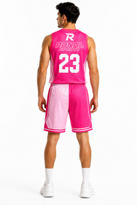 Ensemble d'uniformes de basketball personnalisés professionnels, respirants, à séchage rapide, maillot et short de basketball par sublimation, fabricant OEM - Product Image 4