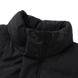 Chaqueta Acolchada Gruesa de 320 GSM para Hombre, Tejido de Nailon y Poliéster, Cálida, con Capucha, para Invierno, Casual, para Exteriores - Product Image 5