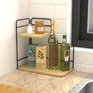 Caja de Almacenamiento de Cocina Mini de Madera de la Mejor Calidad, Organizador Multiusos para Especias, Café, Bocadillos y Accesorios, Disponible para la Venta - Product Image 2