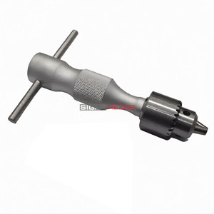 Outil chirurgical vétérinaire professionnel pour le perçage osseux, perceuse orthopédique manuelle durable avec mandrin et clé, 16 cm - Product Image 2