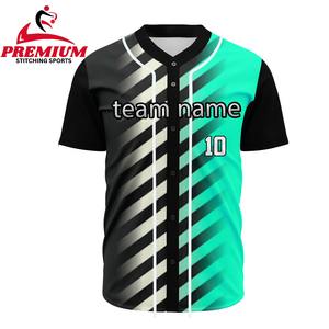 Maillot de baseball personnalisé de qualité supérieure, tissu polyester durable, séchage rapide, respirant, coupe confortable - Product Image 4