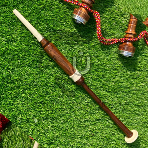 UNBRIDLEDS INDUSTRY - Gaita Escocesa Profesional de Madera de Palisandro Marrón, Tamaño Completo, con Accesorios de Plata y Cobre, Personalizable, de Primera Calidad - Product Image 3