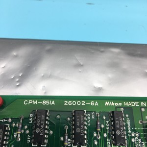 Nikon บอร์ด CPM-851A PCB 26002-6A 146556-ที่เชื่อถือได้ทั่วโลกมรดกอุปกรณ์เซมิคอนดักเตอร์และชิ้นส่วนที่ - Product Image 6
