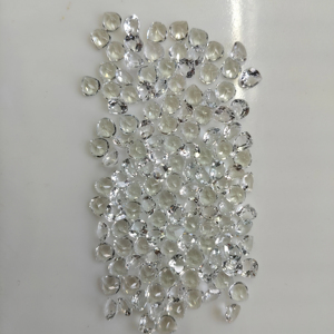Natural White Topaz 6MM Heart Cut Best Quality Loose Gemstone For Jewelry Making - Product Image 2