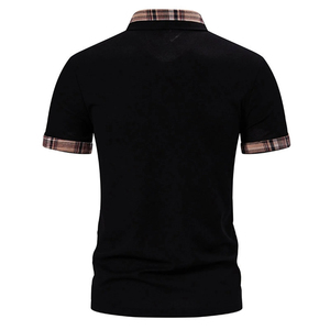 Camisetas Polo Personalizadas al por Mayor, 100% Algodón Piqué, Manga Corta, Antiarrugas, Camisetas Polo para Hombre con Logotipo de Marca, Camisetas Polo de Golf para Hombre - Product Image 4