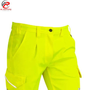 Pantalon de travail haute visibilité unisexe entièrement personnalisé de haute qualité, respirant, multi-poches, pantalon cargo pour hommes - Product Image 5