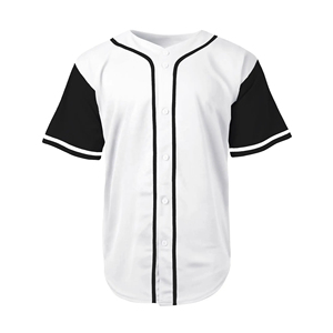 Maillot de baseball personnalisé en gros, imprimé couleur, nouveau modèle, vêtement de sport respirant avec logo d'équipe sublimé, prix abordable - Product Image 4