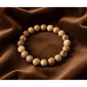 Handcrafted Sand Jasper Beaded <b>Bracelet</b>-Fashion <b>Healing</b> Crystal Accessory - Product Image 3