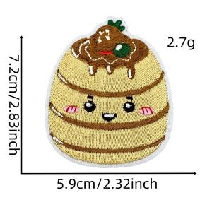 Patch brodé logo pour vêtements, chapeaux, sacs – Badge Velcro auto-agrippant 3D en relief thermocollant personnalisé – Vente en gros usine - Product Image 3