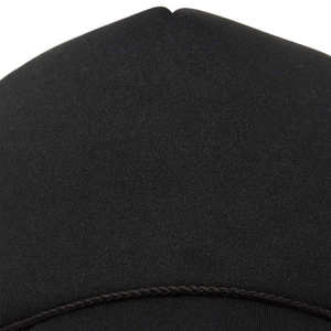 Casquette Trucker de Baseball en Maille Noire avec Dos en Maille, Panneau Avant Structuré, Visière Courbée, Logo Personnalisé, Fermeture Snapback – Vente en Gros USA UK EU Pro - Product Image 6