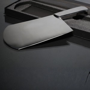 Couteau à découper en acier inoxydable UA Supplies 8-9.9, finition polie, durable, hachoir à viande, poignée en plastique ambidextre, usage industriel - Product Image 6