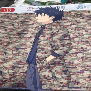 Abstract Rust and <b>Navy</b> Floral Geometric Print Fabric Heavy Viscose Rayon Trench Coat Fabric, Men’s Casual Blazers, Outerwear - Product Image 1