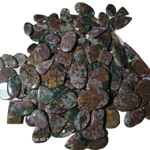 Venta al por Mayor de Gemas KHUSHI, Cabujón de Ágata Natural, Piedra Preciosa Suelta de 20-45 mm, 8-12 g, Certificada por Terceros para la Fabricación de Joyas - Product Image 3