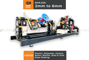 Máquina Industrial Automática para Fabricar Cuerdas, Unidad de Producción de Cordel y Hilo de Alta Velocidad de 2 mm a 6 mm con Diseño Robusto - Product Image 2