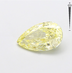Diamante Cultivado en Laboratorio con Certificación IGI, Corte Pera Modificado de 1.58 CT, Color Amarillo Fantasía, Claridad VS1, CVD LG 800611678 para Joyería ROYALGEM - Product Image 4
