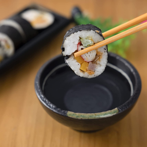 Baguettes réutilisables en bambou naturel, légères et faciles à saisir, style japonais, ustensiles de table pour sushis, nouilles, riz frit et cuisine asiatique - Product Image 2