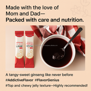 โสมแดงเคี้ยวเยลลี่สติ๊กเกาหลีสำหรับการสนับสนุนพลังงานและภูมิคุ้มกันสุขภาพ - Product Image 2