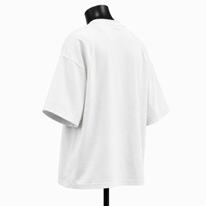 T-shirt pour homme, couleur blanche, manches courtes, impression graphique personnalisée, streetwear, qualité supérieure, jersey 100% coton, coupe classique - Product Image 4