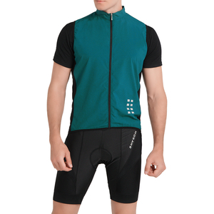 Chaleco Deportivo sin Mangas para Ciclismo, Ligero, Cortavientos, para Hombre, Color Negro, para Ciclismo de Montaña - Product Image 5
