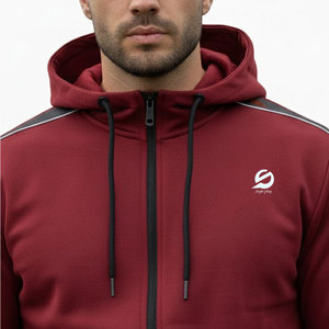 Survêtements en polyester légers pour hommes de qualité supérieure, logo personnalisé imprimé, respirants, séchage rapide, survêtements en polyester pour hommes - Product Image 4