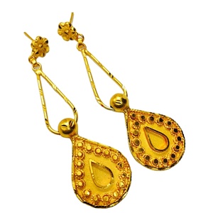COMOROS 18K oro rodio plateado alas de moda encanto pendientes último estilo tachuelas boda fiesta joyería para niñas mujeres aleación - Product Image 1