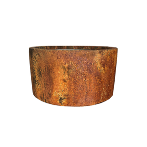 Maceta de Fibra de Vidrio Ligera y Duradera, con Acabado Rústico Natural, Pintura Resistente a los Rayos UV, para Patio - Product Image 1