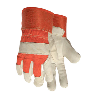 Vente flash - Gants de travail industriels pour la protection des mains, gants de sécurité robustes, gants de travail en cuir de vachette de qualité supérieure, gants de jardinage - Product Image 3
