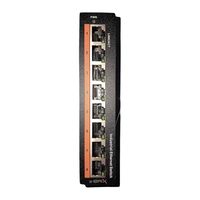 Commutateur Ethernet industriel non géré certifié haute qualité E-Brix EB-6008 8 ports 5*10/100M sur rail DIN IP40 DC12-52V 3W <10s