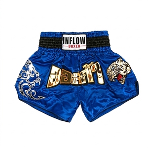 Pantalones Cortos Profesionales de Muay Thai, Ligeros, para Competencia, Entrenamiento de Boxeo, Transpirables, Ropa Deportiva de Alto Rendimiento - Product Image 2