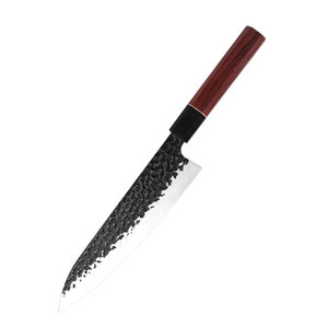 Couteau de chef en acier inoxydable avec manche confortable, couteau de cuisine pour couper la viande, les légumes, les fruits et les herbes - Product Image 3