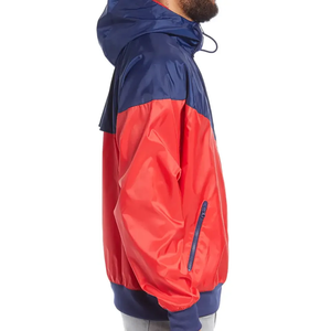 Men’s Casual Waterproof <b>Windbreaker</b> Hooded Jacket Breathable Rain Shell Coat <b>Black</b> - Product Image 5