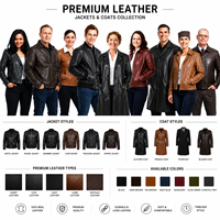 Blazer en cuir premium pour homme, en cuir de vachette véritable, décontracté, à capuche, col montant, coupe-vent, respirant, devant tissé, service OEM personnalisé