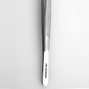 Pinzas Quirúrgicas de Precisión con Mordazas Rectas y Dentadas, Instrumentos Médicos Alemanes de Primera Calidad, Pinzas para Aplicación de Apósitos Gerald de 7 Pulgadas - Product Image 6