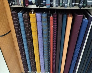 Tela Tejida a Rayas, Mezcla de Poliéster y Algodón, Material Textil para Trajes, Camisas, Prendas de Vestir, Confección de Ropa, Rollo - Product Image 5