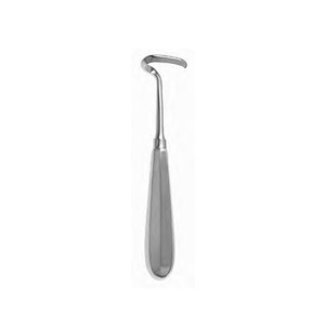 Left Doyen Costal <b>Elevator</b> Overall Length 7in 17.8cm Blade 1in 2.5cm Rib Surgery Tool ZETOMEDPRO - Product Image 2